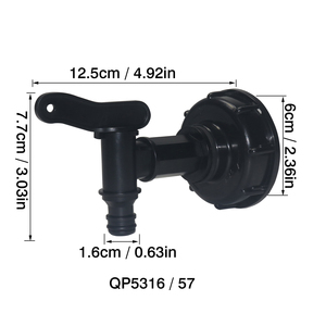 Raccord de tuyau d'arrosage de jardin IBC S60x6, filtre à eau, accessoires de jardin, connecteur de <span class=keywords><strong>robinet</strong></span>, connecteur de maison, connecteur de tuyau, irrigation - Product Image 6