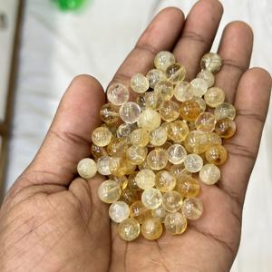 ลูกปัดพลอยสีเหลืองซิทรินทรงกลม8มม. สำหรับสร้อยคอลูกปัดแฟชั่นทันสมัยราคาดีที่สุด! - Product Image 3