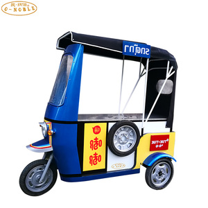 Chariot de nourriture mobile, cuisine de rue extérieure, voiture de restauration, tricycle à café à vendre - Product Image 3