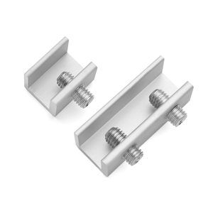 <span class=keywords><strong>Cerradura</strong></span> de media luna de aluminio de doble orificio para ventana, de alta resistencia, antirrobo, para persianas enrollables, herrajes de seguridad para ventanas comerciales - Product Image 6