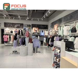 Custom Brand Store <b>Led</b> <b>Lighting</b> Display Unit Project Management Chain Clothing Store - Product Image 3