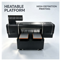 Imprimante DTG automatique nouvelle génération sans encre blanche et sans station de prétraitement avec tête d'impression I3200 pour l'impression directe sur vêtements et t-shirts