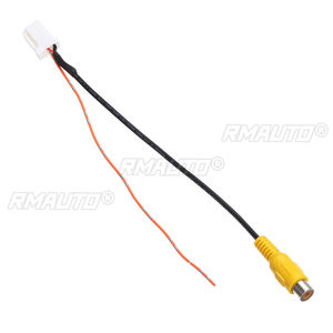 Conector Macho de 4 Pines, Cable Adaptador de Entrada RCA para Cámara de Reversa de Radio, para Toyota - Product Image 5
