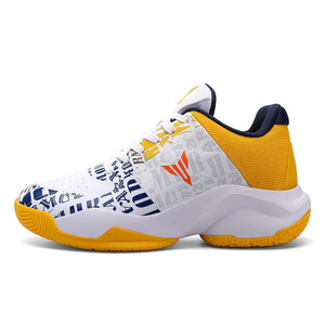 Ingrosso MOQ 1 <span class=keywords><strong>Scarpe</strong></span> da Basket da Uomo Sportive Casual Professionali a Collo Alto Antiscivolo <span class=keywords><strong>Ammortizzate</strong></span> per Palestra Campo <span class=keywords><strong>Fitness</strong></span> e Tennis - Product Image 4