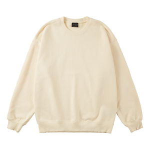 Felpa Girocollo Unisex Invernale 450gsm Pesante 100% Cotone French Terry Tinta Unita Anti-Restringimento per Ordini all'Ingrosso - Product Image 1