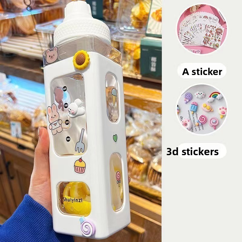 สติกเกอร์สีขาว