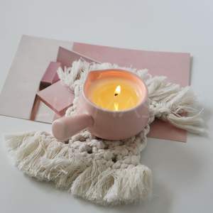 Vela de Masaje Aromática Orgánica de Lavanda, Mini Velas de Cera de Soja de Lujo para Masaje Corporal y Baño - Product Image 1