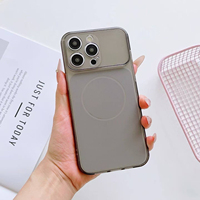 Nouvelle coque antichoc tout-en-un en TPU souple couleur sucre avec grande fenêtre pour objectif pour iPhone 11 13 14 15 16 17 Pro Max