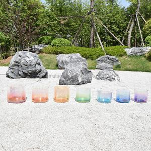 Q're ลูกกวาดจักรวาล/เยลลี่สีใสบริสุทธิ์99.99% ควอตซ์คริสตัลร้องเพลงความถี่432เฮิรตซ์/440เฮิร์ตการรักษาเสียงที่มีสีสัน - Product Image 3