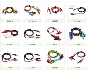 Werkseitig Passen Sie den stapelbaren 4-mm-Sicherheits-Bananenstecker an das 4-mm-Bananenstecker-Testkabel an - Product Image 5