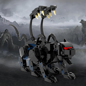 MOOXI Jeu créatif Donjons et Dragons Displacer <span class=keywords><strong>Beast</strong></span> Coffre au trésor Monstre Tour à dés auto-chargeante Blocs de construction Jouets pour enfants - Product Image 2