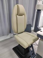 Unité de fauteuil de réfraction ophtalmique professionnelle avec table motorisée, bras d'instrumentation rétractable et panneau tactile