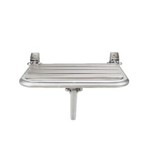 Stainless Steel <b>Folding</b> Bath <b>Stool</b> Wall Mounted For Elderly Shower Room Customizable - Product Image 1
