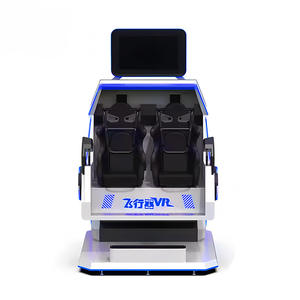 9D Grand Intérieur <span class=keywords><strong>VR360</strong></span> Simulateur d'avion Peng E3C Équipement de rotation Jeu fantôme pour centre commercial Amusement Big Metal Museum - Product Image 3