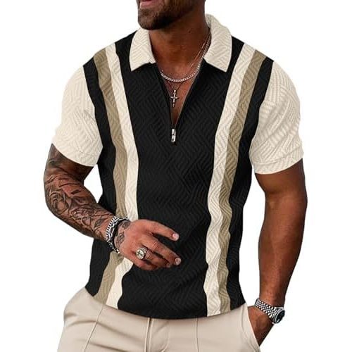 Beige à rayures noires