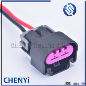 Connettore Impermeabile Automobilistico a 2 Pin 6.3mm, Spina per Sensore, Cavo Elettrico per Ventola Auto, Presa 15454358 con Filo 12AWG - Product Image 3