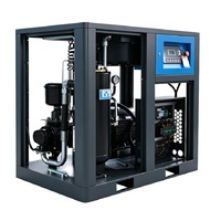 Compresor de Aire de Tornillo de Accionamiento Directo ZAKF, 37KW 50HP, Velocidad Fija, 7-12 Bar, Lubricado con Aceite, Silencioso, Uso Industrial