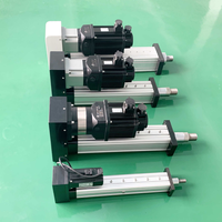 Mini-cylindre pneumatique, moteur servo, actionneur électrique, vanne linéaire sous plancher, IP65, 12v 24v, électrique, haute vitesse
