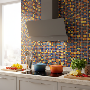 <span class=keywords><strong>Hotte</strong></span> aspirante inclinée sans conduit sous armoire avec filtre en aluminium, efficacité énergétique pour usage domestique et professionnel (restaurants) - Product Image 5