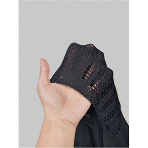 FOXA Women's Crochet Bolero Shrug Hollow Out Ripped <b>Bow</b> Crop Top Gothic Grunge Bell Sleeve Sweater Country Concert Outfits - Product Image 2