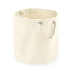 Cesto portaoggetti in tela pesante, merchandising personalizzato - Product Image 1