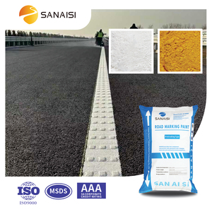 Sanaisi Hot Melt Good Fluidity C5 Resin Dust Repellent Strong Resistance Road Marking Material White Yellow Color <strong>Paint</strong> - Product Image 1