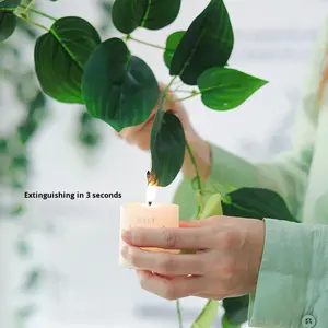 Hiedra Artificial Personalizada D446, 2.2m de Altura, 76 Hojas, Grado B1, Retardante de Fuego, Decoración para Bodas y Centros Comerciales - Product Image 4