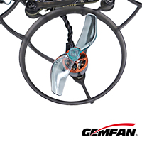 Hélice de drone FPV GEMFAN 1207-2 ultra-légère à 2 pales pour micro-aéronef à empattement de 65 mm