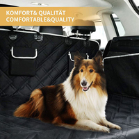Arrière de voiture pour chien, tapis imperméable, doublure, couverture de coffre, couvre-siège pour véhicule, SUV, barrière pour animaux de compagnie