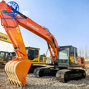Excavatrice d'occasion Hitachi ZX200, 20 tonnes, puissance 110 kW, capacité de la benne de 0,91 m³, mode ECO, cabine climatisée, pour travaux de terrassement et de construction de pipelines - Product Image 1