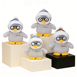 Jouets de pingouin pirate en gros, <span class=keywords><strong>peluche</strong></span> avec chapeau de pirate, souvenir promotionnel, animal en <span class=keywords><strong>peluche</strong></span>, logo personnalisé, <span class=keywords><strong>peluche</strong></span> de pingouin - Product Image 3