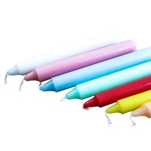 Europe Multi Size Wholesale Paraffin White <strong>Long</strong> Taper <strong>Candle</strong> 18g Haiti Stick <strong>Candles</strong> - Product Image 3