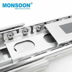 <span class=keywords><strong>45Mm</strong></span> Thép Không Gỉ Trượt Bóng Mang Ngăn Kéo Trượt Nhiệm Vụ Nặng Nề Đầy Đủ Mở Rộng Kính Thiên Văn Đường Sắt Mềm Đóng Ngăn Kéo Hướng Dẫn - Product Image 5