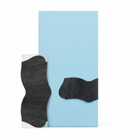 Bandes nasales noires extra-fortes pour soulager le ronflement, patchs d'aide au sommeil pour une meilleure respiration instantanée