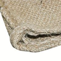 Sacs en toile de jute pliables 100 % jute, sur mesure, pour fèves de cacao et usage agricole, en vente