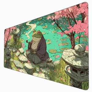 <span class=keywords><strong>Tapis</strong></span> de <span class=keywords><strong>jeu</strong></span> TCG Cherry Blossoms and Frog <span class=keywords><strong>Magic</strong></span>, base antidérapante 35x60cm, <span class=keywords><strong>tapis</strong></span> de <span class=keywords><strong>jeu</strong></span> de société pour TCG - Product Image 3