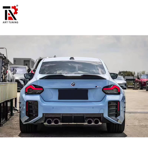 Kit de Carrocería Completo de Fibra de Carbono G87 <span class=keywords><strong>M2</strong></span> Nuevo con Alerón Delantero, Difusores Traseros, Faldones Laterales, Divisor, Cubierta de Espejo para <span class=keywords><strong>BMW</strong></span> <span class=keywords><strong>M2</strong></span> - Product Image 6