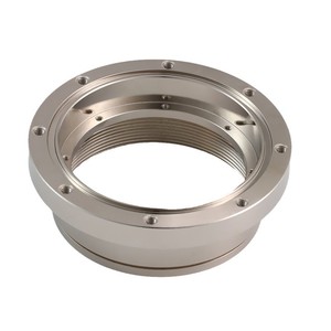 Aluminium Flange FJ-Flange-1 Circular Polished Machined For Electric Vehicle Parts - Product Image 1