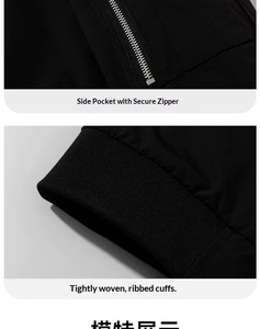Custom Motorcycle Flight <strong>Women</strong> Men's <strong>Jacket</strong> Coat Winter Thickened Cotton <strong>Padding</strong> Bomber Zipper <strong>Jacket</strong> Men - Product Image 4