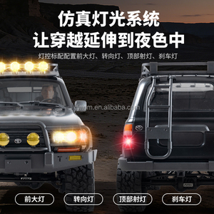 FMS 11042RSBK <strong>FCX10</strong> Fengtain <strong>LC80</strong> 1/10 RC Brushless Off-Road Truck 2.4G 20km/h Racing Climbing Car RS - Product Image 3