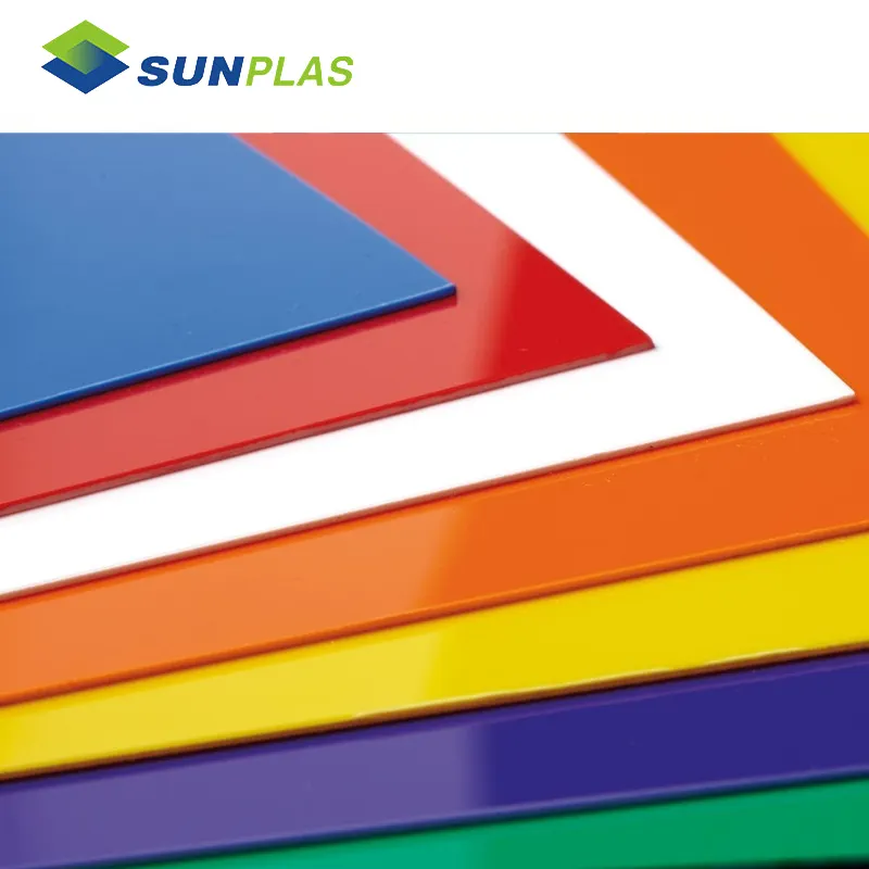 Foglio di plastica personalizzato Sunplas/foglio di plastica HIPS in polistirene ad alto impatto