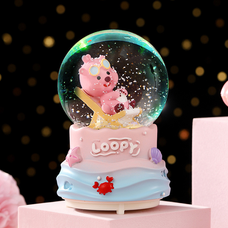 2482 castor pequeño rosa