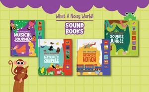 Qué Mundo Ruidoso, Libros <span class=keywords><strong>de</strong></span> Sonidos <span class=keywords><strong>de</strong></span> <span class=keywords><strong>la</strong></span> <span class=keywords><strong>Selva</strong></span> para Niños Pequeños, <span class=keywords><strong>Libro</strong></span> Musical con 6 Sonidos Diferentes - Product Image 6