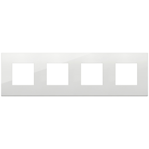 <b>Plate</b> 8M 2+2+2+2 Int71 CL Polar 31mm Length 9.7mm Width 1.7mm Height Wall <b>Switches</b> - Product Image 1