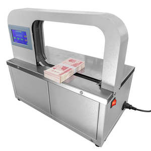 Machine <span class=keywords><strong>de</strong></span> cerclage automatique <span class=keywords><strong>de</strong></span> bureau pour ruban adhésif en papier <span class=keywords><strong>de</strong></span> 20 mm <span class=keywords><strong>de</strong></span> large - Product Image 3