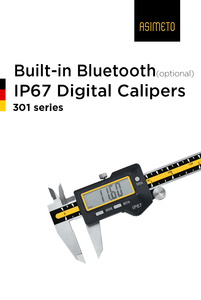 Asimeto Hot Sell Waterdichte Elektronische Schuifmaat IP67 0-8" Digitale Schuifmaat 0-200mm Bluetooth Digitale Schuifmaat met Drie Knoppen - Product Image 4