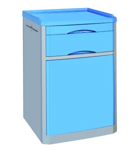 HOCHEY MEDICAL ABS Plastic Hospital Storage Nightstand Medical Locker Bedside Cabinet Supplier