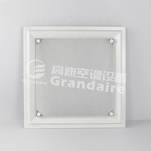 Hệ Thống HVAC Tấm Đục Lỗ Trần Không Khí Khuyếch Tán Trở Lại <span class=keywords><strong>Air</strong></span> Vent Lưới Tản Nhiệt cho <span class=keywords><strong>Air</strong></span> Intake và Giao Hàng trong Màu Trắng - Product Image 1
