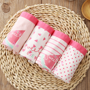 Mode coton bio bambin enfants sous-vêtements de <span class=keywords><strong>bande</strong></span> <span class=keywords><strong>dessinée</strong></span> imprimé petites filles culotte - Product Image 6