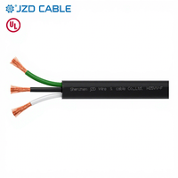 Cable de Alimentación JZD OEM/ODM UL62 STW/SJTW/SJT 300V 600V/PVC con Conductor de Cobre para Electrodomésticos y Equipos Electrónicos